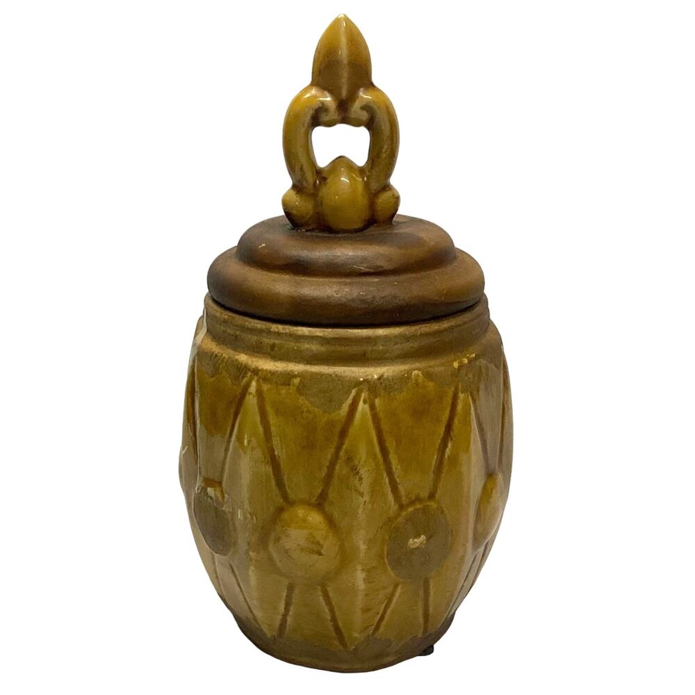 Covered Decorative Vase